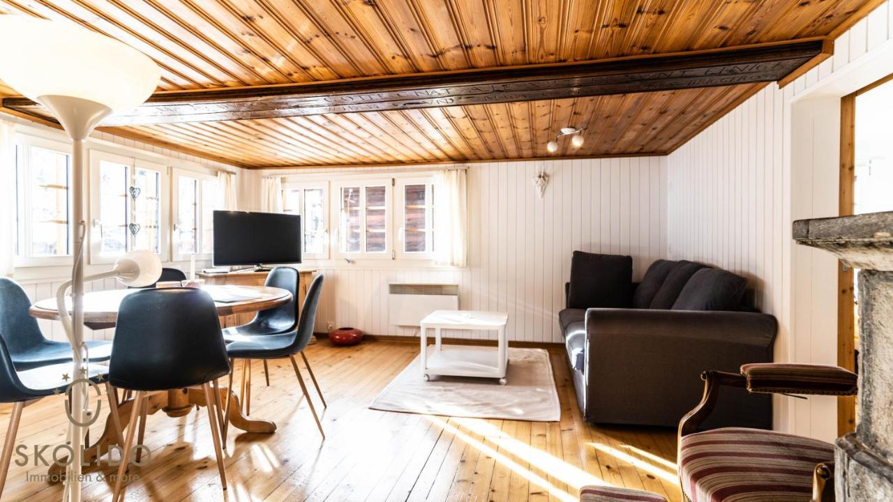 Heimeliges Walliserhaus Фиш Екстериор снимка