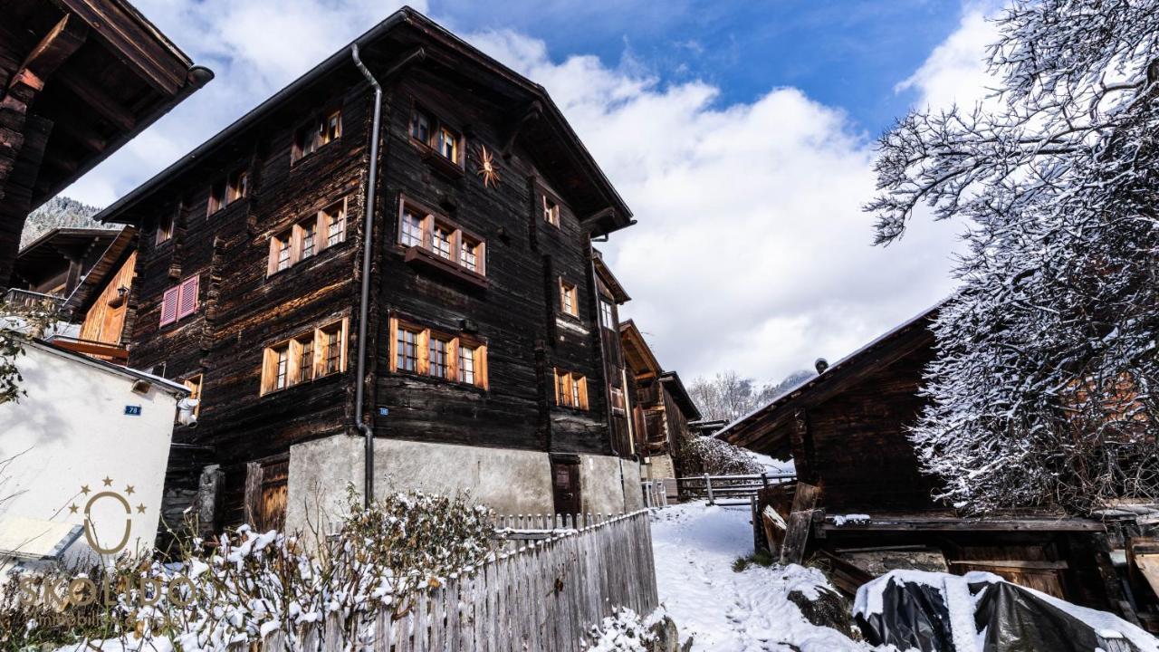 Heimeliges Walliserhaus Фиш Екстериор снимка