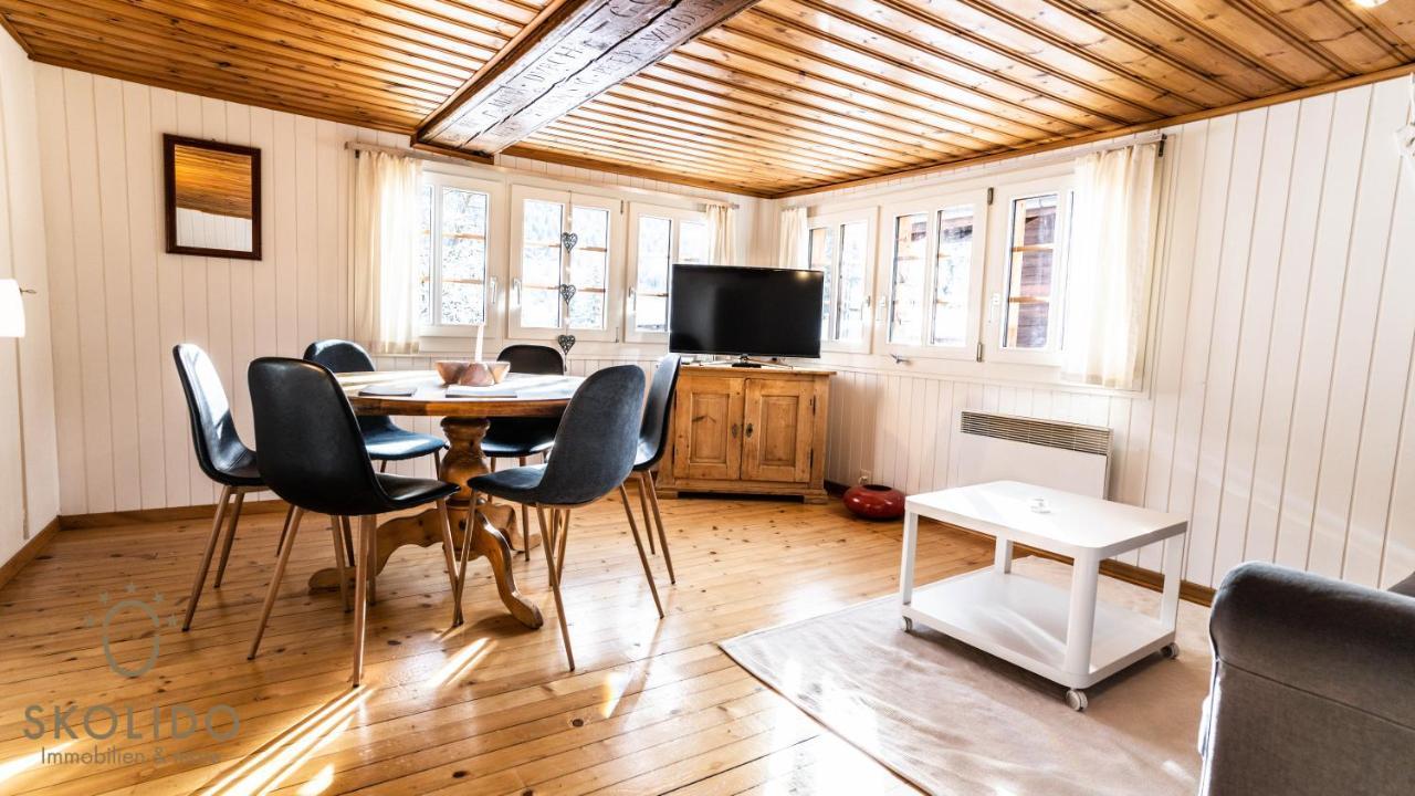 Heimeliges Walliserhaus Фиш Екстериор снимка